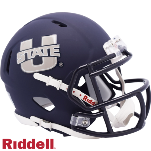 Utah State Aggies Helmet Riddell Replica Mini Speed Style