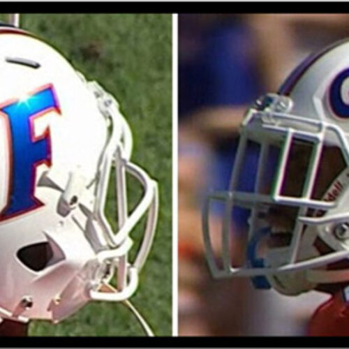 Florida Gators Helmet Riddell Replica Mini Speed Style 2015 White