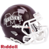 Mississippi State Bulldogs Helmet Riddell Replica Mini Speed Style