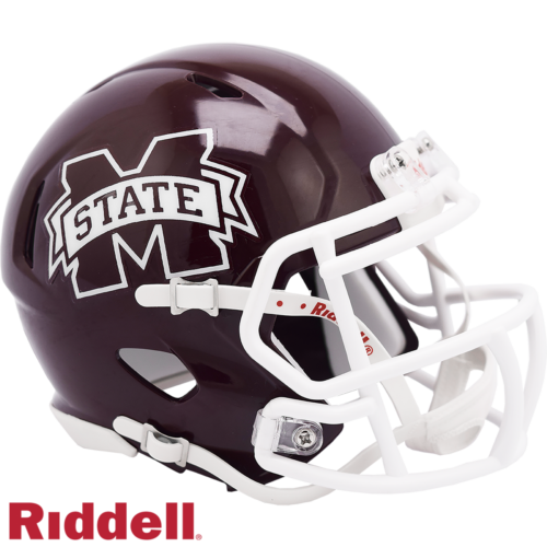 Mississippi State Bulldogs Helmet Riddell Replica Mini Speed Style