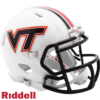 Virginia Tech Hokies Helmet Riddell Replica Mini Speed Style Matte White