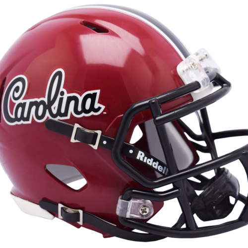 South Carolina Gamecocks Helmet Riddell Replica Mini Speed Style Script Design