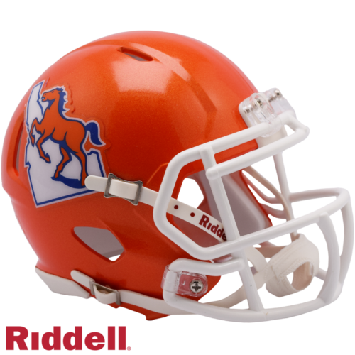 Boise State Broncos Helmet Riddell Replica Mini Speed Style Throwback