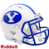 BYU Cougars Helmet Riddell Replica Mini Speed Style White