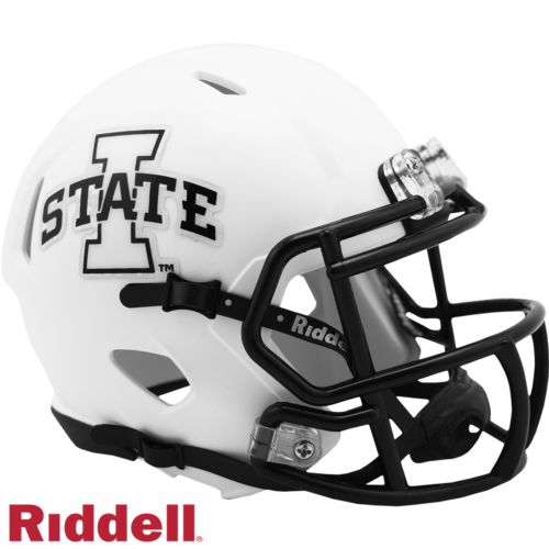 Iowa State Cyclones Helmet Riddell Replica Mini Speed Style White