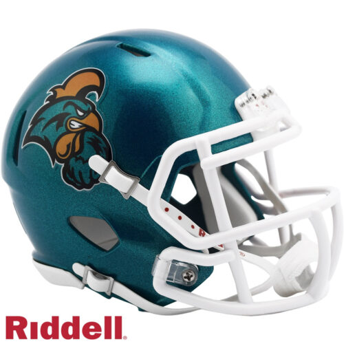 Coastal Carolina Chanticleers Helmet Riddell Replica Mini Speed Style Teal