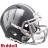 Wisconsin Badgers Helmet Riddell Replica Mini Speed Style Slate Alternate