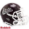 Mississippi State Bulldogs Helmet Riddell Replica Mini Speed Style Script