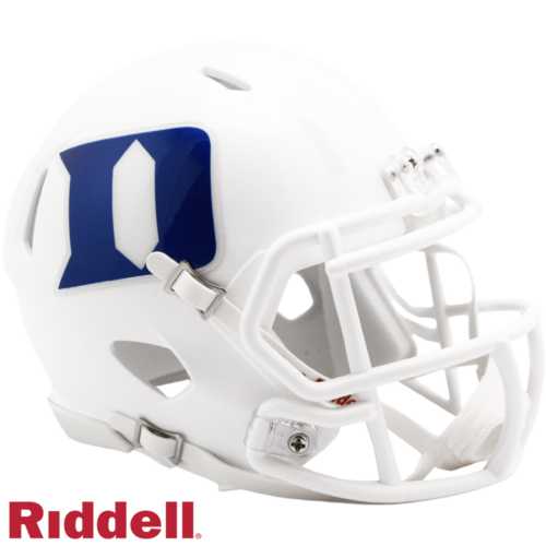 Duke Blue Devils Helmet Riddell Replica Mini Speed Style White