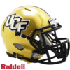 Central Florida Knights Helmet Riddell Replica Mini Speed Style Gold