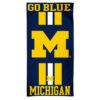 Michigan Wolverines Towel 30×60 Beach Style