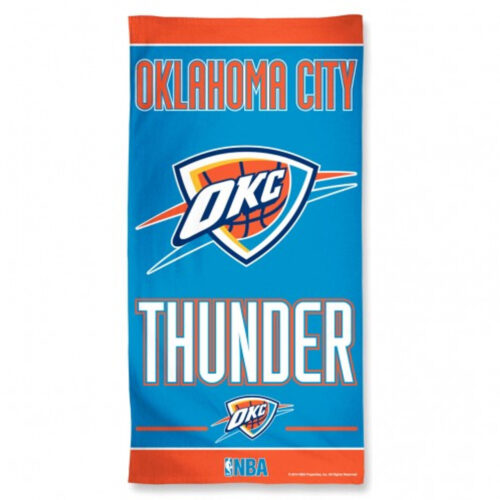 Oklahoma City Thunder Towel 30×60 Beach Style