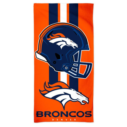 Denver Broncos Towel 30×60 Beach Style