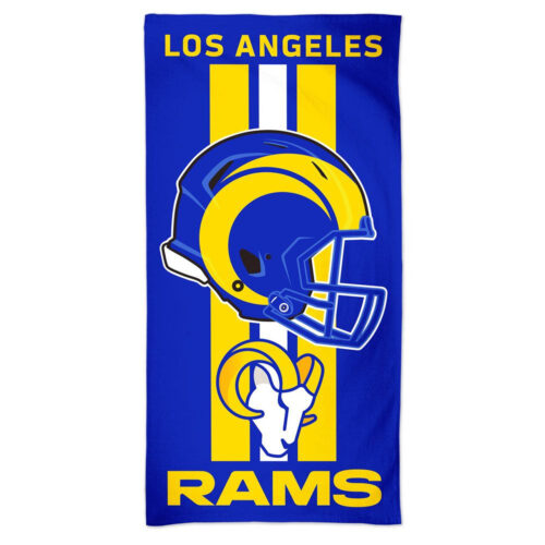 Los Angeles Rams Towel 30×60 Beach Style