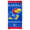 Kansas Jayhawks Towel 30×60 Beach Style