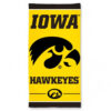 Iowa Hawkeyes Towel 30×60 Beach Style