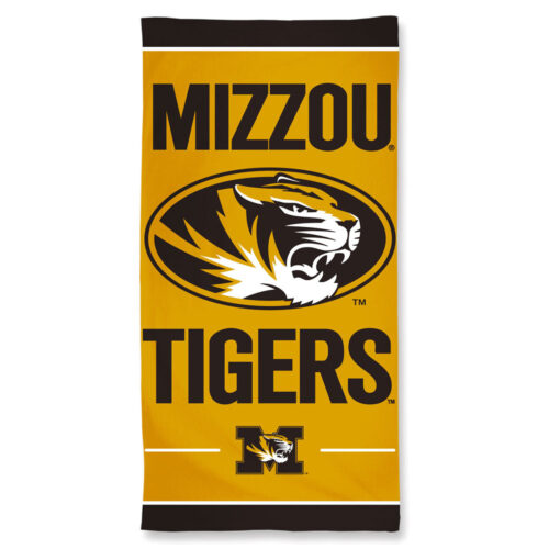 Missouri Tigers Towel 30×60 Beach Style – Special Order