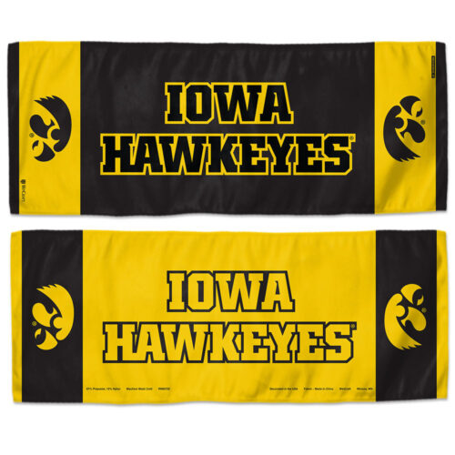 Iowa Hawkeyes Cooling Towel 12×30