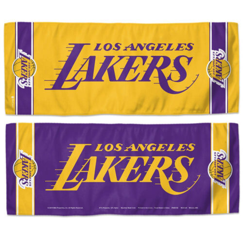 Los Angeles Lakers Cooling Towel 12×30