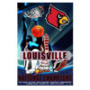 Louisville Cardinals POSTER-2013 NCAA BKB NATIONAL CO